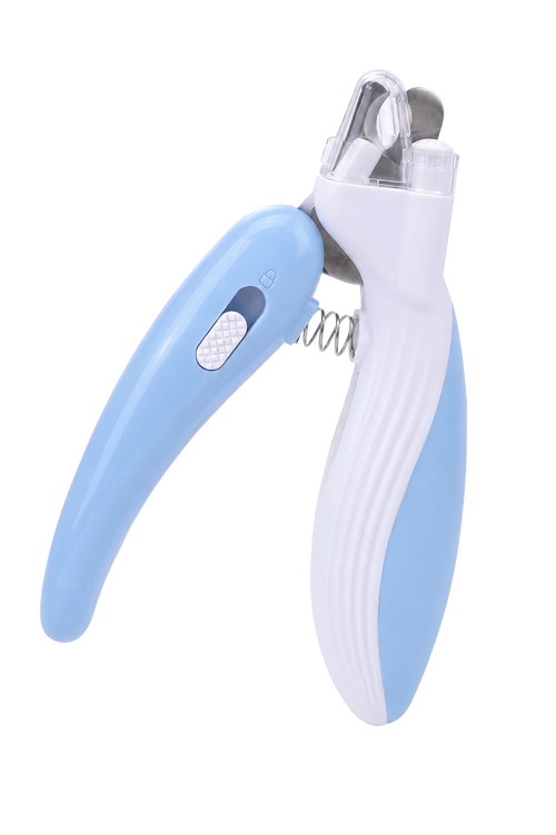 Taily pet nail clipper with built-in LED light for safe trimming